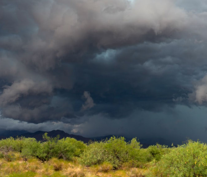 Photo of storm clouds